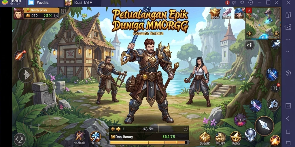 Gameplay seru dalam 99RP dengan grafik menawan dan petualangan mendebarkan.