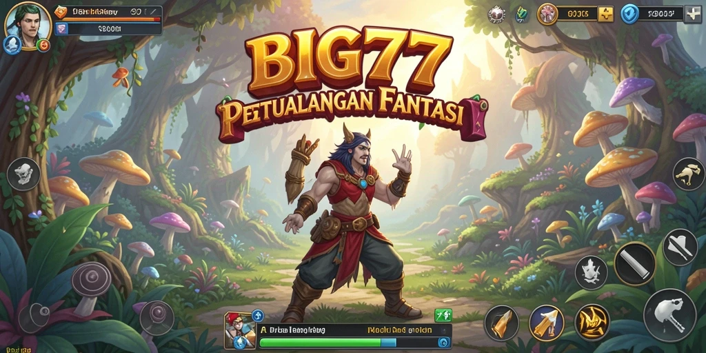 Screenshot menampilkan aksi seru dalam petualangan BIG77.