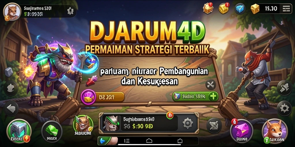 Screenshot gameplay <strong>DJARUM4D</strong> yang menunjukkan pertempuran yang mendebarkan.