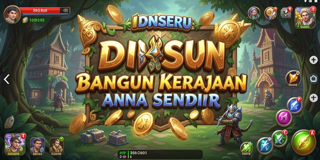 Menampilkan gameplay menarik dari IDNSERU sebagai game Tycoon.