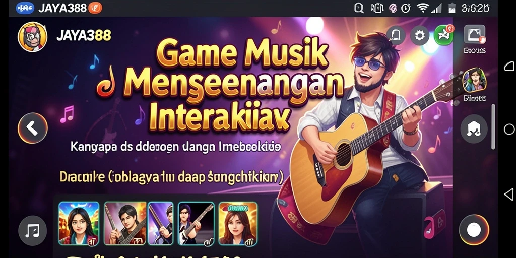 Tampilan gameplay JAYA388 yang penuh warna dan interaktif.