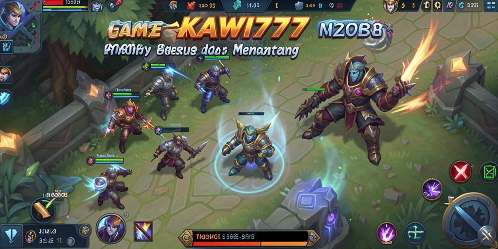 Gameplay seru dan serangan strategis di KAWI777.