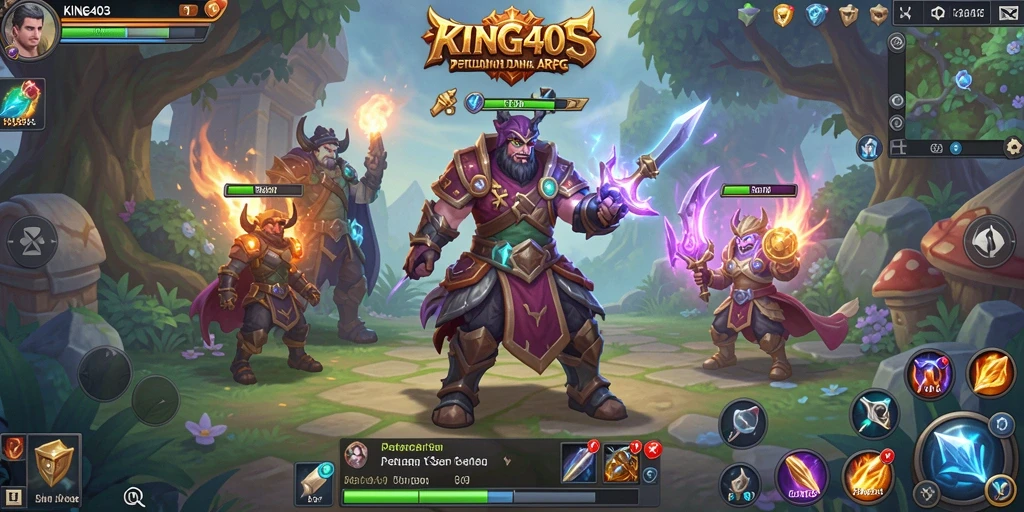 Gameplay seru di dunia fantasi KING403 yang memukau.