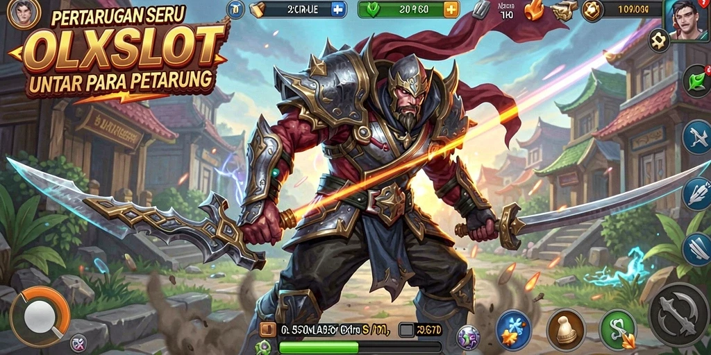 Tangkapan layar menampilkan pertarungan menarik di OLXSLOT.