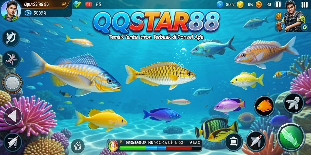 Gameplay seru dalam QQSTAR88 menembak ikan dengan beragam tantangan.