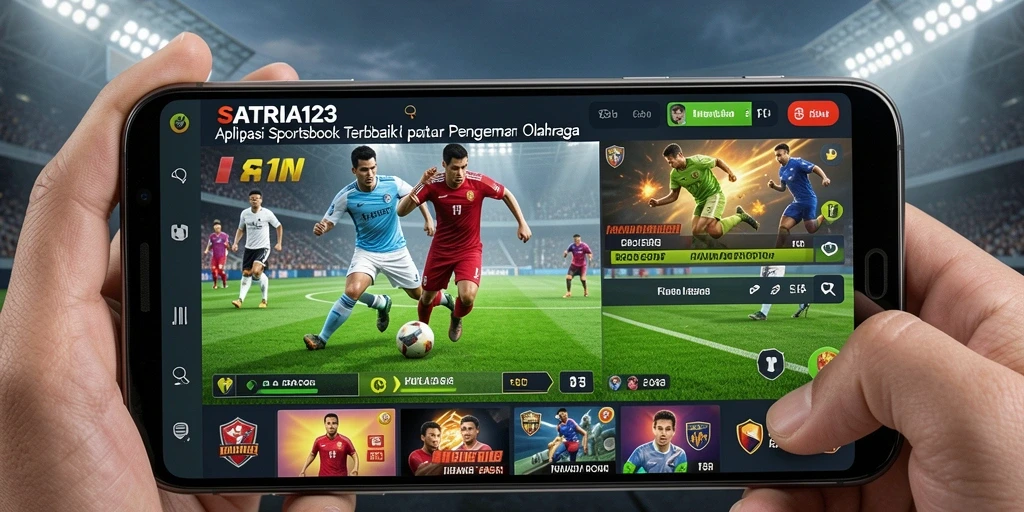 Tampilan gameplay SATRIA123 dengan taruhan olahraga yang menarik.
