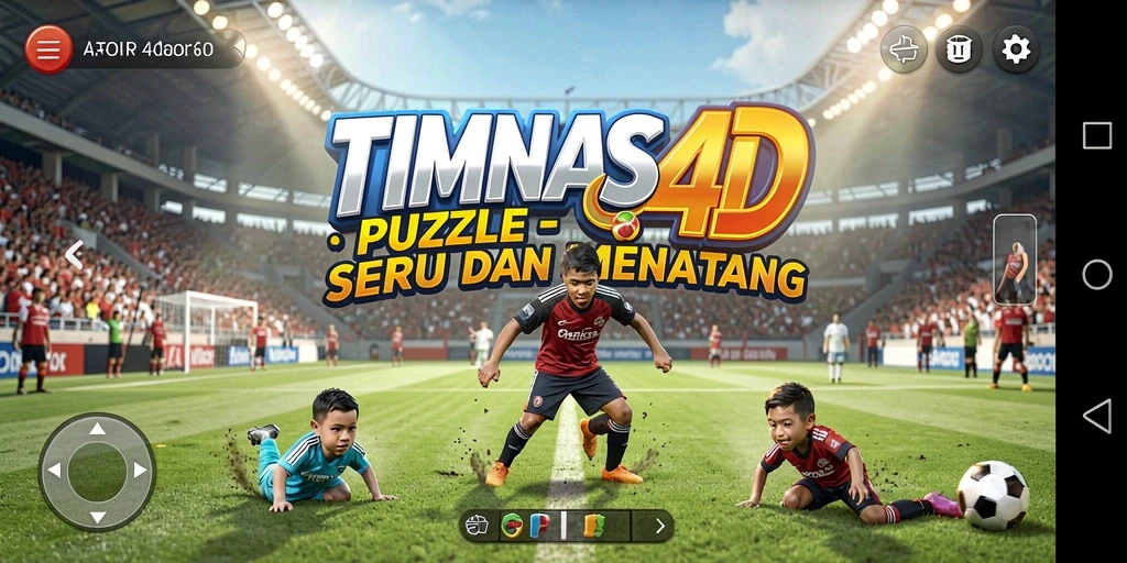 Tampilan gameplay seru dari TIMNAS4D dalam menyelesaikan teka-teki.