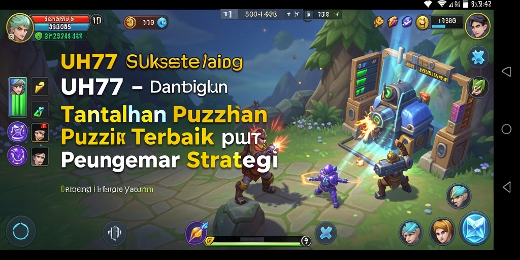 Tampilan gameplay UH77 yang menarik dan menantang.