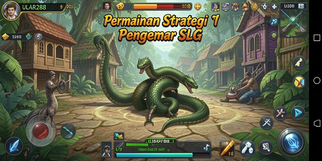 Gameplay ULAR288 yang menyajikan strategi mendebarkan dan visual menarik.